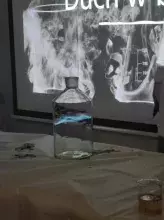 Zdjęcie z pokazów chemicznych dla dzieci z Mrowisko - Centrum Reduta