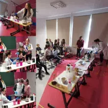 Szkoły Podstawowej KREATYWNI w Rumi - pokazy chemiczne