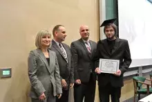 Uroczystość wręczenia dyplomów ukończenia studiów 2013