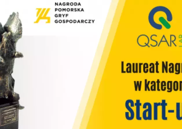 QSAR Lab laureatem konkursu "Pomorski Gryf Gospodarczy 2020"