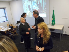 Wigilia w Zakładzie Chemii Cukrów, grudzień 2013