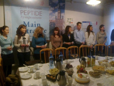 Wigilia w Zakładzie Chemii Cukrów, grudzień 2012