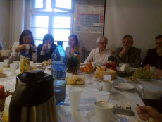 Wigilia w Zakładzie Chemii Cukrów, grudzień 2012