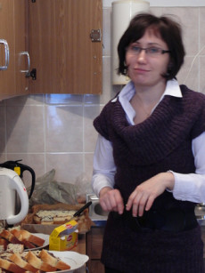 Wigilia w Zakładzie Chemii Cukrów, grudzień 2010