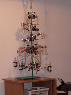 Wigilia w Zakładzie Chemii Cukrów, grudzień 2010