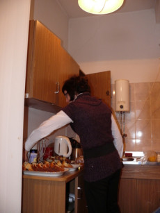 Wigilia w Zakładzie Chemii Cukrów, grudzień 2010