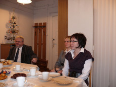 Wigilia w Zakładzie Chemii Cukrów, grudzień 2010