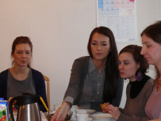 Wigilia w Zakładzie Chemii Cukrów, grudzień 2010