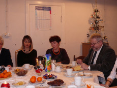 Wigilia w Zakładzie Chemii Cukrów, grudzień 2010
