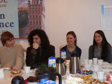 Wigilia w Zakładzie Chemii Cukrów, grudzień 2010