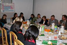 Wigilia w Zakładzie Chemii Cukrów, grudzień 2008 