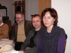 Wigilia w Zakładzie Chemii Cukrów, grudzień 2008 