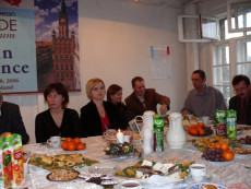 Wigilia w Zakładzie Chemii Cukrów, grudzień 2007