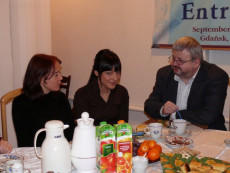 Wigilia w Zakładzie Chemii Cukrów, grudzień 2007