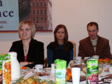 Wigilia w Zakładzie Chemii Cukrów, grudzień 2007