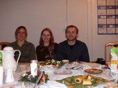 Wigilia w Zakładzie Chemii Cukrów, grudzień 2007