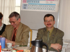 Wigilia w Zakładzie Chemii Cukrów, grudzień 2006