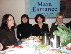 Wigilia w Zakładzie Chemii Cukrów, grudzień 2006
