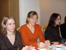 Wigilia w Zakładzie Chemii Cukrów, grudzień 2006